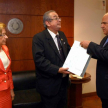 Tanto las autoridades de la Corte como el secretario general de la Unasur compartieron experiencias.