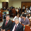 También asistieron jueces, fiscales y familiares de los nuevos magistrados de la República. 