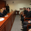 Estuvieron los miembros de la máxima instancia judicial.