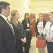 La comitiva estuvo encabezada por la abogada Cynthia Ramírez de Melgarejo, presidenta del Consejo de Administración.