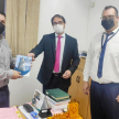 Hicieron entrega de ejemplares de la Gaceta Judicial a los jueces de los distintos grados y fueros.