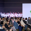 El momento cultural estuvo a cargo del coro del Buen Pastor.