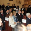 El tedeum se realizó en la Catedral Metropolitana, donde participaron varias autoridades nacionales.