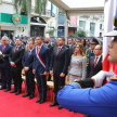 Ceremonia de ofrenda floral en homenaje a los próceres de la independencia de nuestro país.