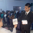 Durante la charla se hizo entrega de materiales didácticos.