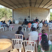 Asamblea comunitaria y la posterior toma de juramento a dos nuevos facilitadores judiciales.