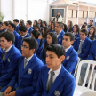 Los estudiantes nuevos facilitadores judiciales.