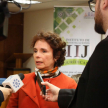 La encargada del Instituto de Investigaciones Jurídicas (IIJ), abg.  Carmen Montanía explicó los aspectos relacionados con la presentación, selección y publicación de los trabajos en la Gaceta Judicial.
