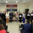 Ministro Santander Dans realizó jornada de trabajo en Paraguarí