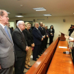 La ministra Miryam Peña estuvo presente en el acto de juramento.