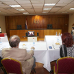 La Dra. Mara Ladam Samcevich participó de la reunión a través de medios telemáticos.