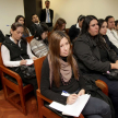La capacitación proseguirá esta tarde a las 13:30, en la sala de conferencias del octavo piso.