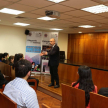 Los futuros profesionales charlaron también con el magistrado Pedro Mayor Martínez.