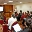 La apertura de la jornada estuvo a cargo de la abogada Gabriela Gill Ríos, directora de la Oficina de Ética Judicial.