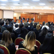 La actividad contó con la presencia del coordinador académico del diplomado, doctor Camilo Torres, miembro del Tribunal de Apelación en lo Penal, quien destacó la relevancia del Derecho Penal Constitucional como eje temático de este módulo.