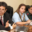 Uno de los representantes del Municipio de Ñemby, Carlos Gonzaléz.