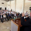 El Ministro Bajac se dirige a los presentes.