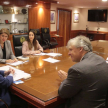La reunión fue para informar al titular de la Corte Suprema sobre el curso a realizarse en el mes de agosto.