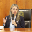 La directora de la Oficina de Ética Judicial, abogada Gabriela Gill, acompañó el desarrollo de la jornada.