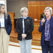 La licenciada Rosa Szarán, directora de la Dirección General de Capital Humano, participando de la apertura de la capacitación.