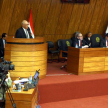 El director general de Administración y Finanzas de la Corte, Roberto Torres, expuso ante la Bicameral de Presupuesto del Congreso.