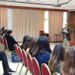 Finalmente, los visitantes dialogaron con un camarista del fuero penal, doctor Pedro Mayor Martínez, quien, además de hacer un pantallazo sobre el proceso en este fuero.