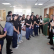 Siguiendo con la visita guiada los estudiantes pasaron por la oficina del Programa Adolescente Infractor (PAI).
