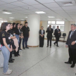 Alrededor de 20 alumnos de la carrera de Psicología de la Universidad Católica 