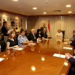 Firma de convenio en el Marco de Cooperación Interinstitucional sobre “Autorización para Viajar”.