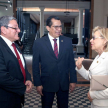 La titular de la Corte junto a otras autordades