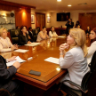 Ministra de la Mujer, Ana María Baiardi, agradeció la cooperación de ambas instituciones para continuar la lucha contra la violencia a la mujer.