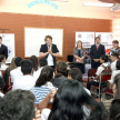 La directora del colegio, licenciada Norma Kunze, agradeció que su institución sea beneficiada con las charlas educativas.