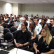 Los presentes se mostraron muy interesados en la charla y realizaron las consultas respectivas a la expositora.