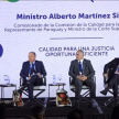 Desarrollo de panel “Calidad para una justicia oportuna y eficiente”.