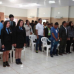 Juramento de facilitadores estudiantiles en Canindeyú