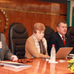 Estuvieron como moderadores la doctora Mirta González de Caballero y el doctor Alberto Martínez Simón. 