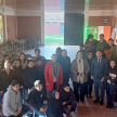 Posteriormente, las actividades continuaron en el Colegio Nacional Cerrito, donde participaron 139 estudiantes, quienes fueron recibidos por el director de la institución, licenciado José López.