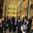 Las autoridades e invitados especiales realizaron un recorrido por las instalaciones del Palacio.