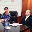 El moderador de la jornada fue el doctor Samul Aguirre, asesor de la máxima instancia judicial