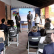 Charla educativa en el Colegio Escuela y Colegio Inspector Mayor Eusebio Florentín. de la ciudad de Lambaré.