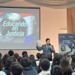 La jornada contó con el acompañamiento del coordinador del Departamento de Educación en Justicia, magíster Aldo Ávalos.