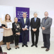 El acto contó con la participación del presidente de la Asociación de Jueces del Paraguay, doctor Delio Vera Navarro y Santiago Ortiz, en representación del Sindicato de Periodistas del Paraguay, entre otros.