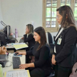 La solicitud deberá realizarse en la secretaría de los juzgados antes de la realización de la diligencia.