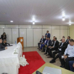 La jornada de trabajo se desarrolló en la sede del Juzgado de Primera Instancia de San Juan Nepomuceno, que cuenta con fueros en lo Civil, Penal y de la Niñez y la Adolescencia.