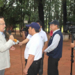 El ministro Bajac brindando declaraciones a la prensa sobre el alcance del sistema.