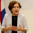 Lic. Nelly Burgos Samaniego, responsable de la Dirección de Gestión Organizacional de la Corte Suprema.