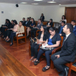 Estudiantes de Derecho de la Universidad Técnica de Comercialización y Desarrollo (UTCD) filial Paraguarí, visitaron el Palacio de Justicia.