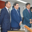 Los ministros superintendentes, tomaron juramento de rigor, acompañados del doctor Gerardo Bobadilla del Consejo de la Magistratura y el doctor Pedro Duarte Arzamendia, del Consejo de Administración de CJM.
