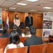Estudiantes del 2do y 3er curso del Colegio Asunción Christian Academy visitaron en la víspera el Palacio de Justicia de Asunción.