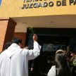 Previa inauguración se bendijo la sede judicial